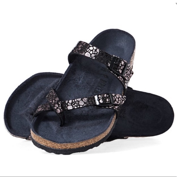 mayari metallic stones black